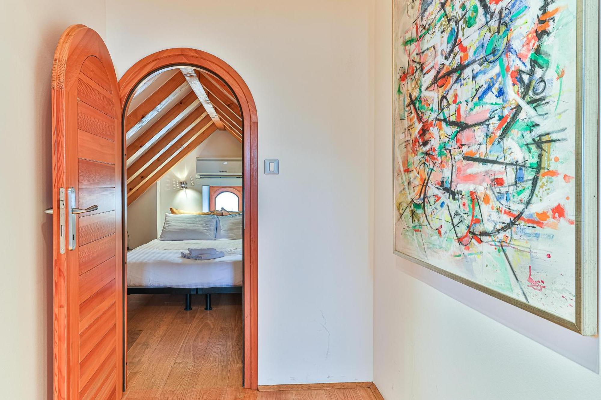 Ferienwohnung Augubio Penthouse Split Exterior foto
