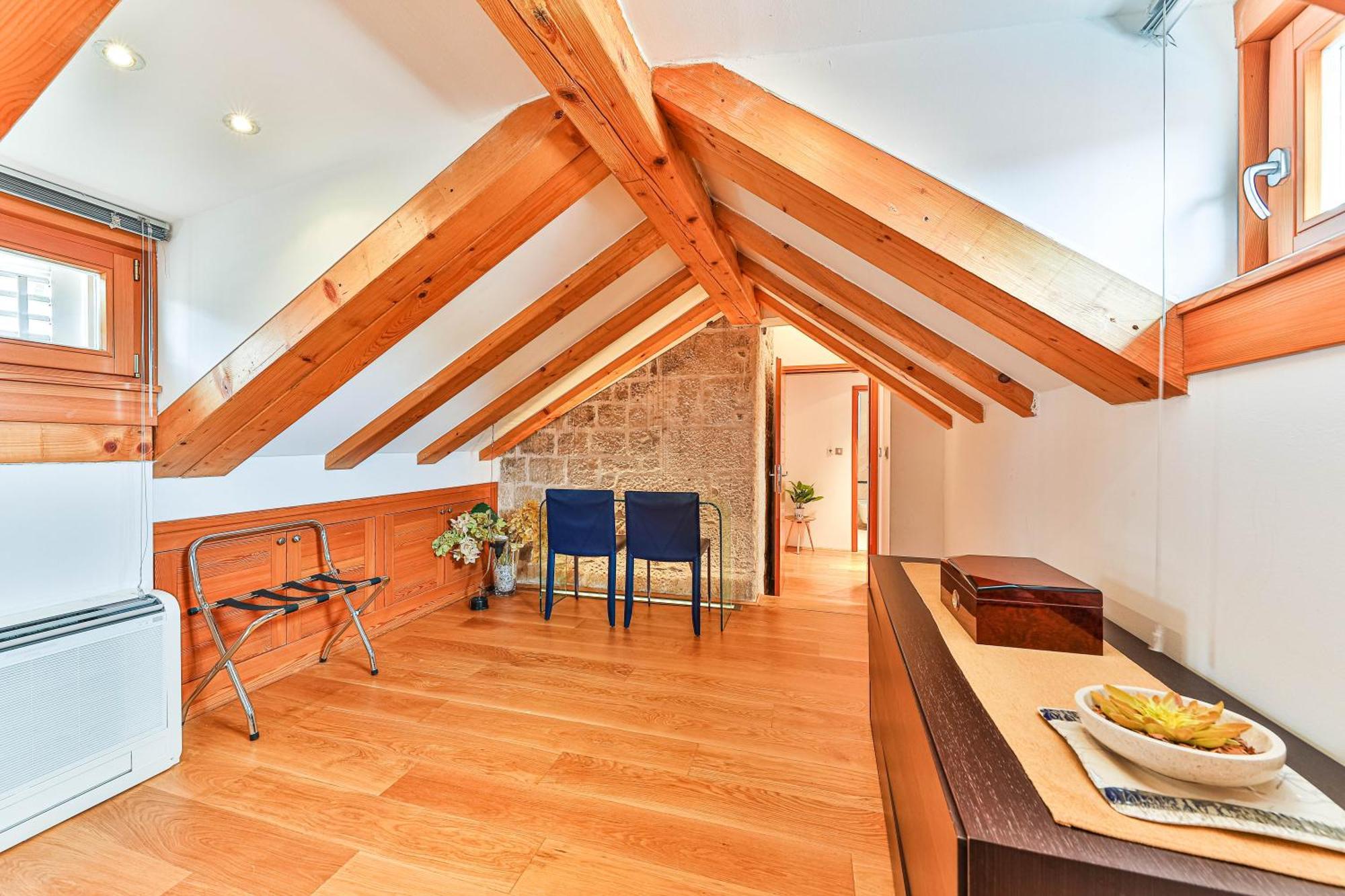 Ferienwohnung Augubio Penthouse Split Exterior foto